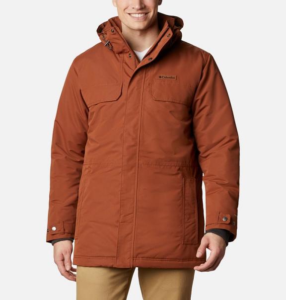 Columbia Rugged Path Parkas Men Red USA (US2321565)